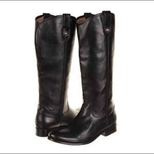 Frye Melissa Button Extended Calf Boots Sz 9.5